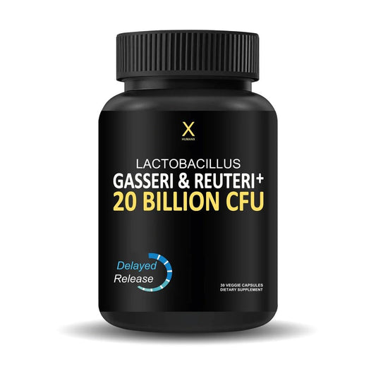 HUMANX Lactobacillus Gasseri & Reuteri 20B CFU probiotic capsules