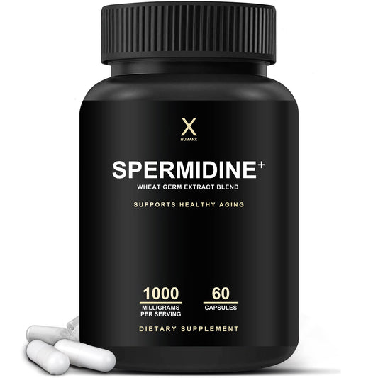 HUMANX Spermidine+ packaging label