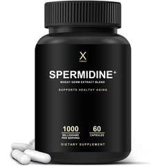 HUMANX Spermidine+ packaging label