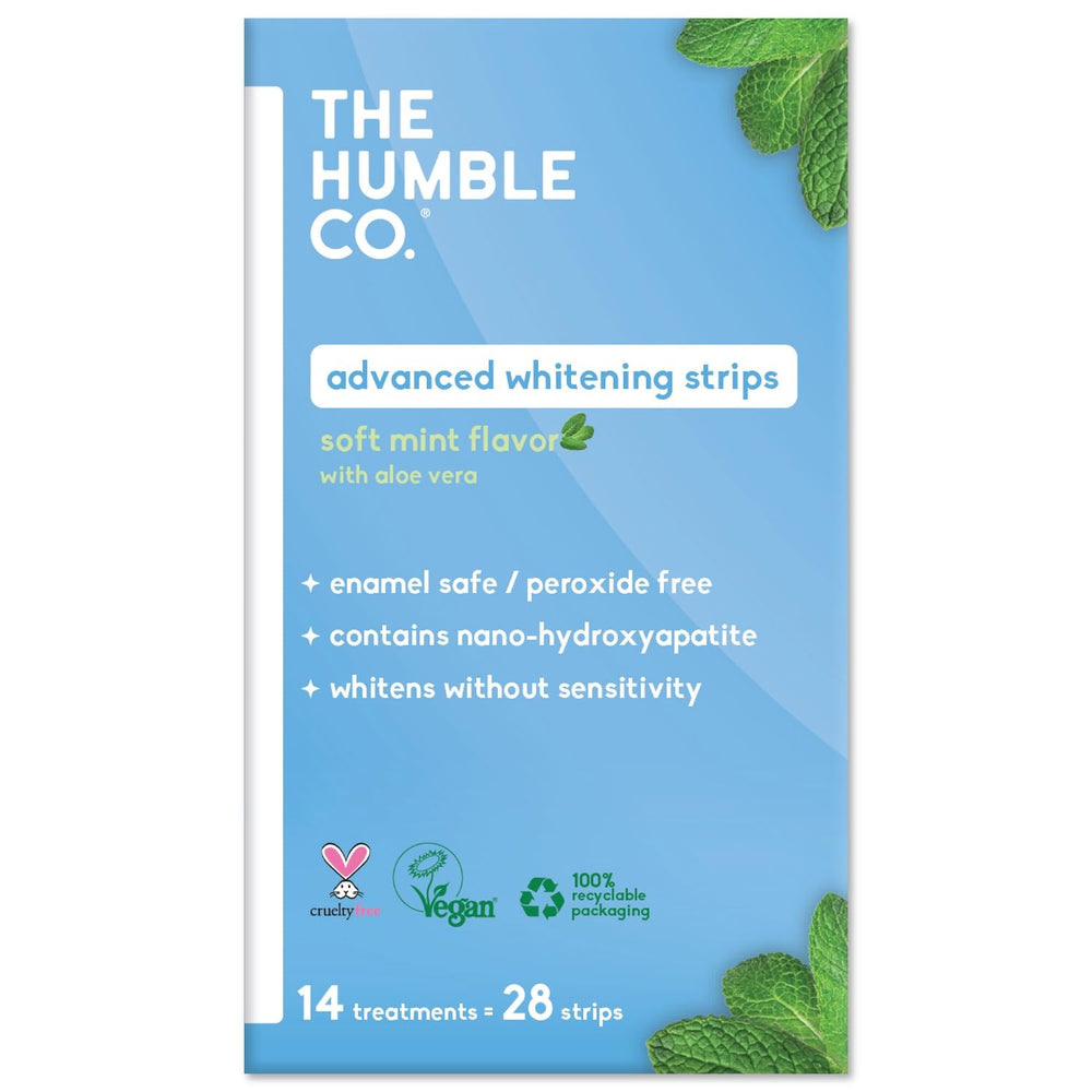 Main product image: The Humble Co Advanced Teeth Whitening Strips 28-count