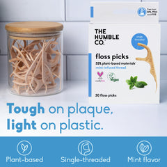 Dual-ended floss pick design for maximum reach