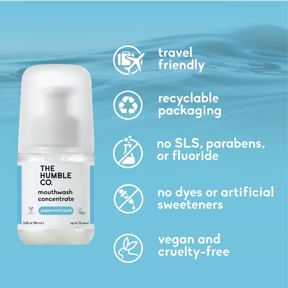 Cap showing water mix step to blend concentrate for rinse