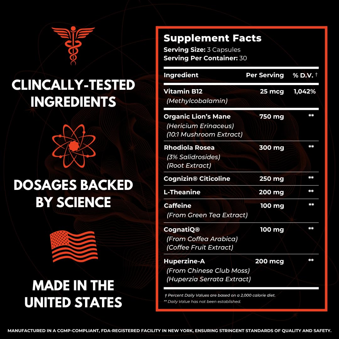 HUMBLEROOTS FOCUS CognatiQ and Cognizin pairing for neuro-support