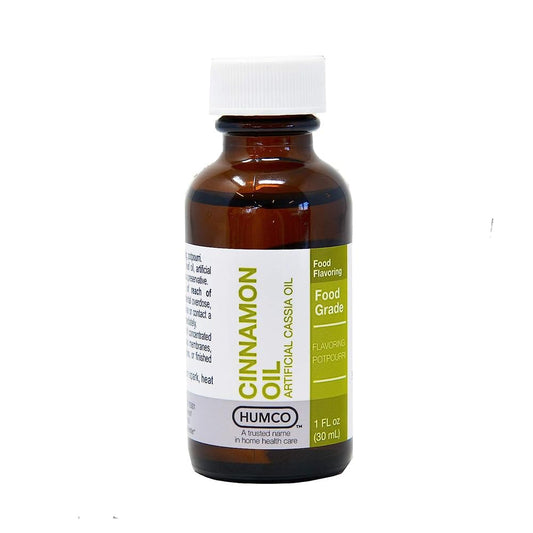 Humco HU1931 Cinnamon Oil 1oz - Artificial Cassia Oil, Food Grade