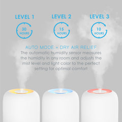 Leak-resistant design providing steady mist distribution