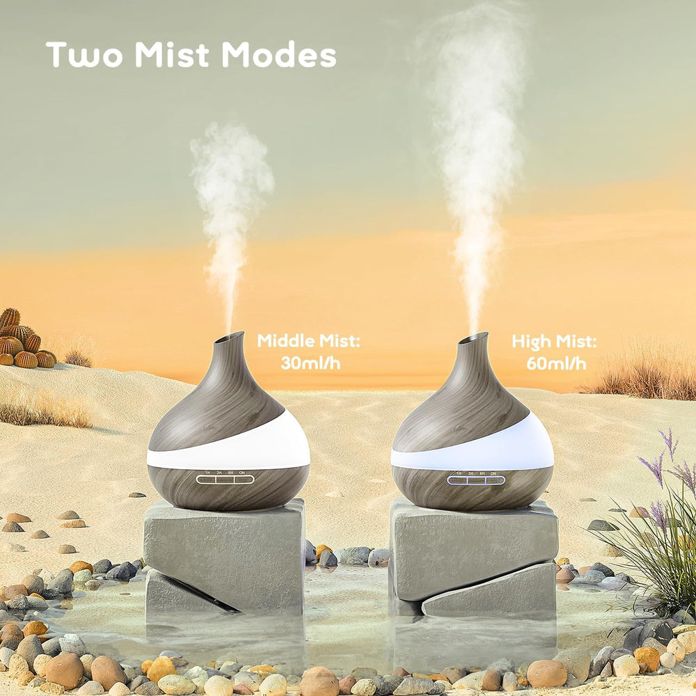 Humidifier diffuser for spa, yoga room, and bedroom