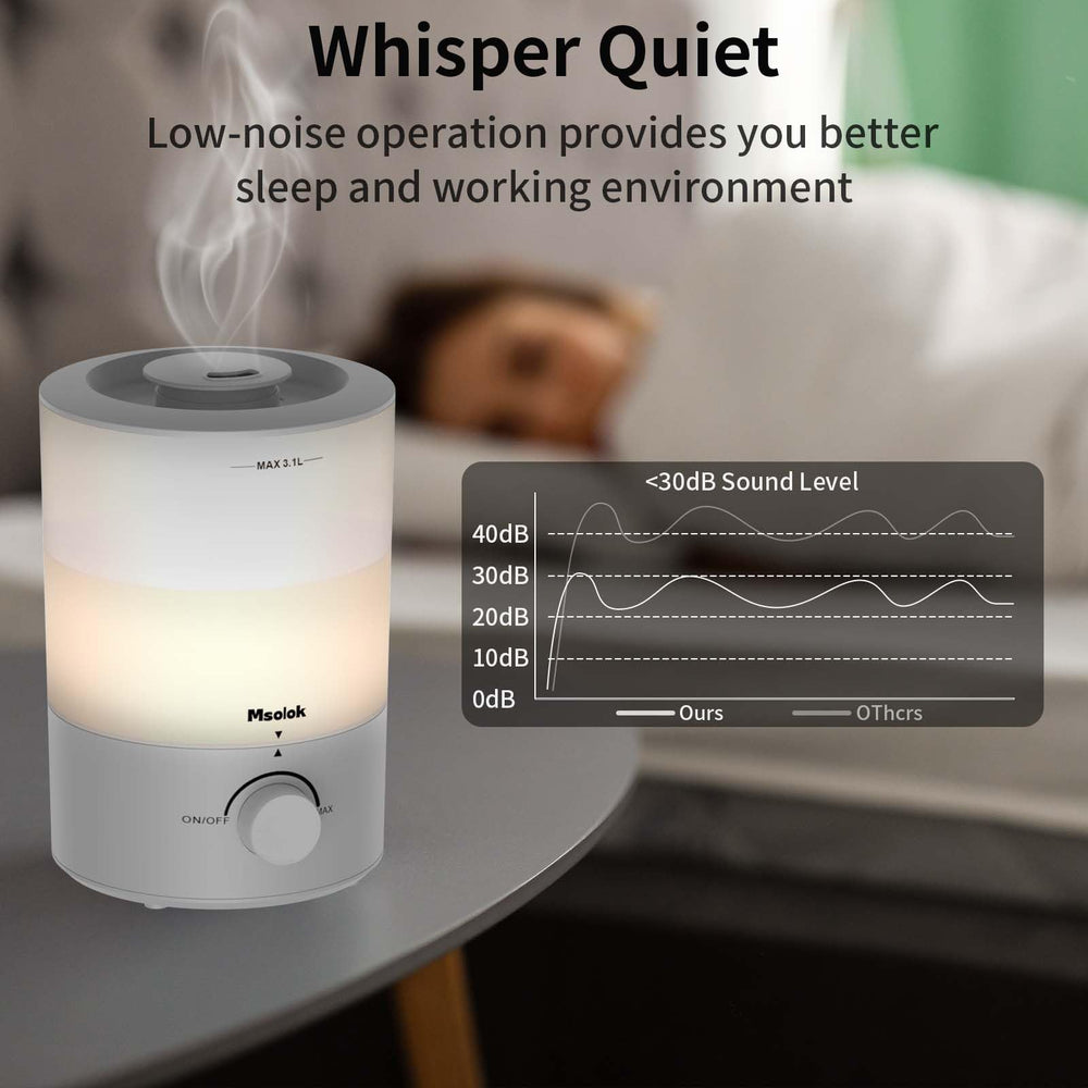 Humidifier used in a room with indoor plants