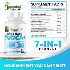Ashwagandha extract in Humming Herbs TUDCA 7in1 Complex