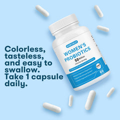 Cranberry and prebiotic imagery highlighting vaginal and urinary health