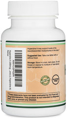 Close-up of Huperzine A 200mcg tablets