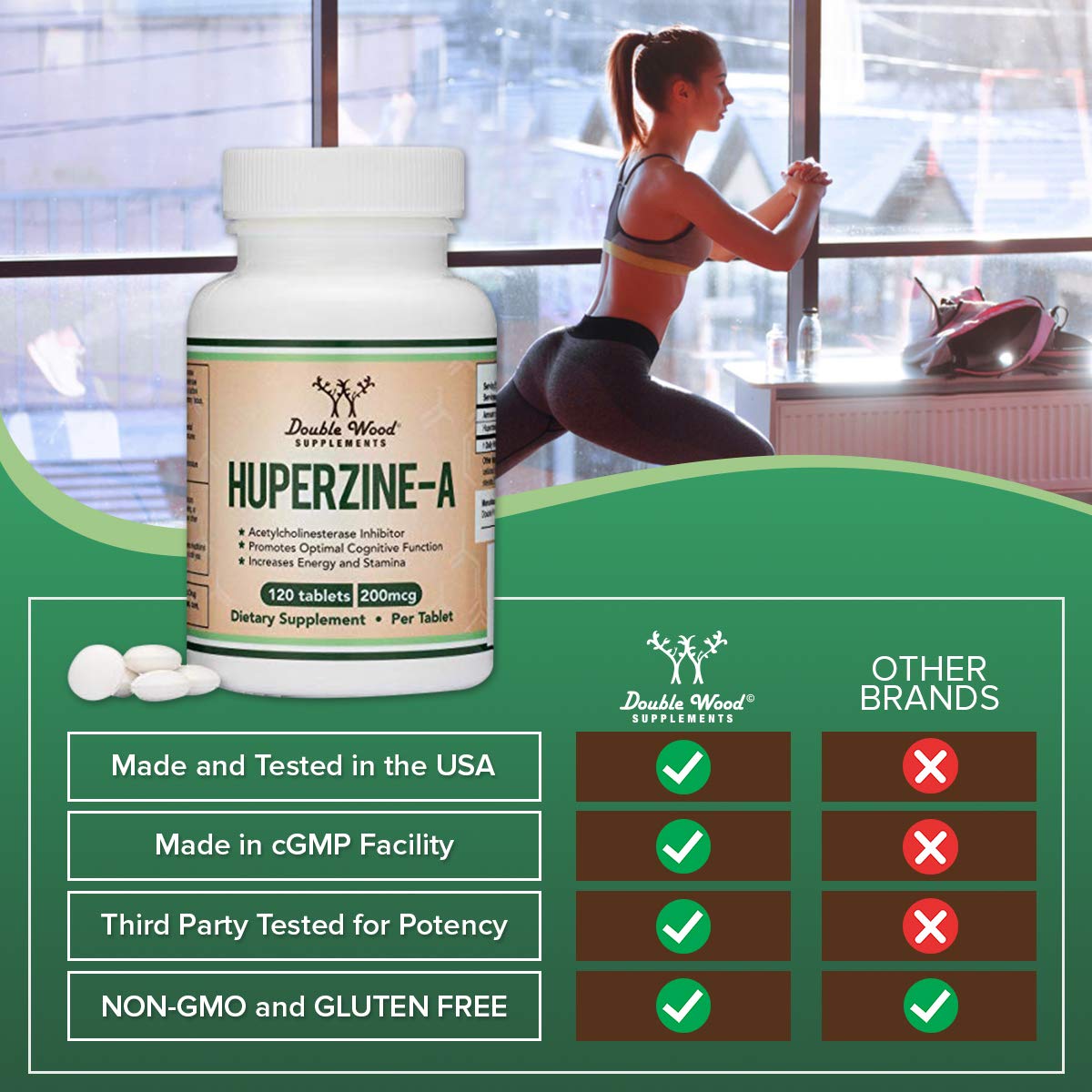 Packaging image highlighting wellness and third-party testing