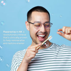 Natural whitening and enamel protection with nano-hydroxyapatite