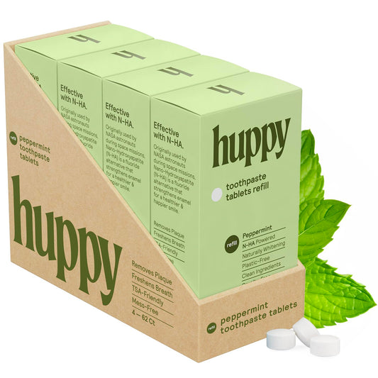 HUPPY Toothpaste Tablets hero shot