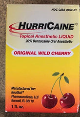 HURRICAINE Liquid Wild Cherry 1oz packaging