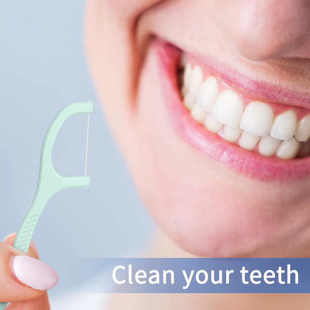 Dual-ended floss picks for adults and children