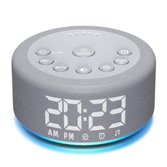 Hushing 3-in-1 white noise machine bedroom setup for restful nights.