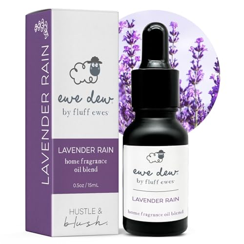 Hustle & Blush Lavender Rain essential oil blend bottle for dryer balls (15ml)