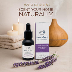Lavender Rain fragrance oil bottle with notes of Bergamot and Sandalwood