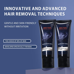 Huuazoi cream applied to leg showing even, lasting smoothness.
