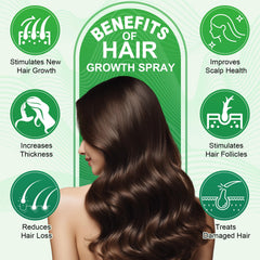 HUYEHF Castor oil nourishing drops for smoother, thicker looking hair