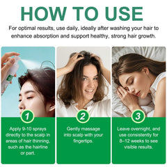 HUYEHF Silky hair shine from plant-based formula for glossy strands