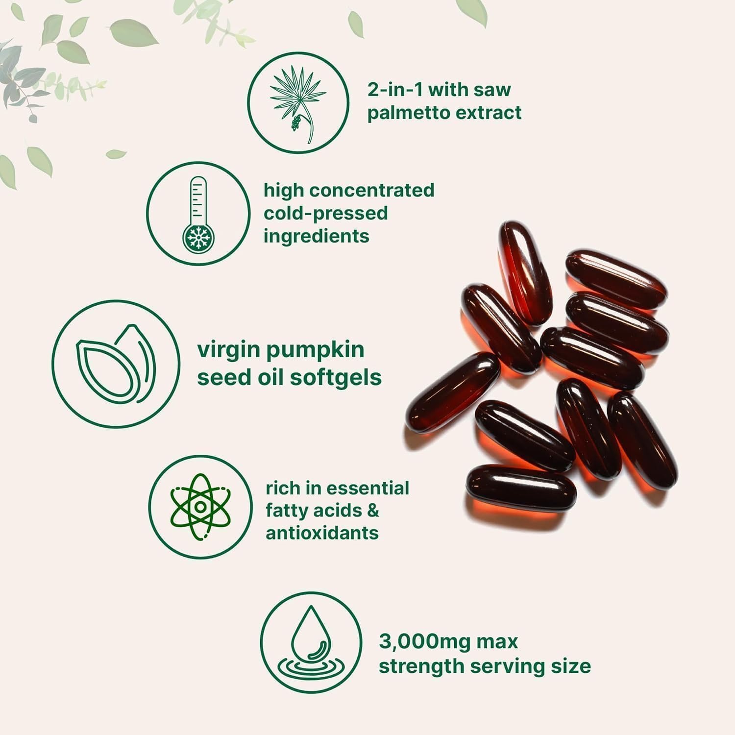 Hair growth benefits from pumpkin seed oil