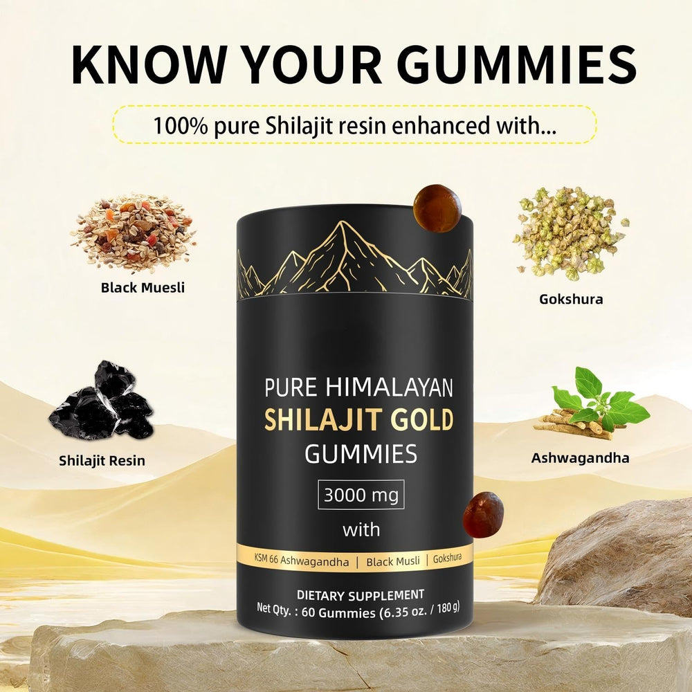 HWAXIGO Shilajit Gummies ingredients highlight