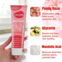 HXLANE rose petals accents highlighting natural fragrance