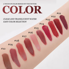 Hxssll Matte Lip Stain Berry Pink swatch for playful sophistication