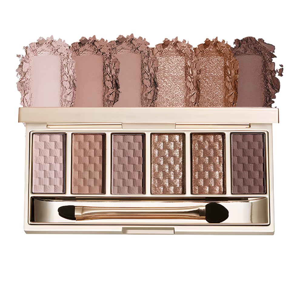 Hxssll Neutral Nude Brown palette closed case for versatile day-to-night looks.