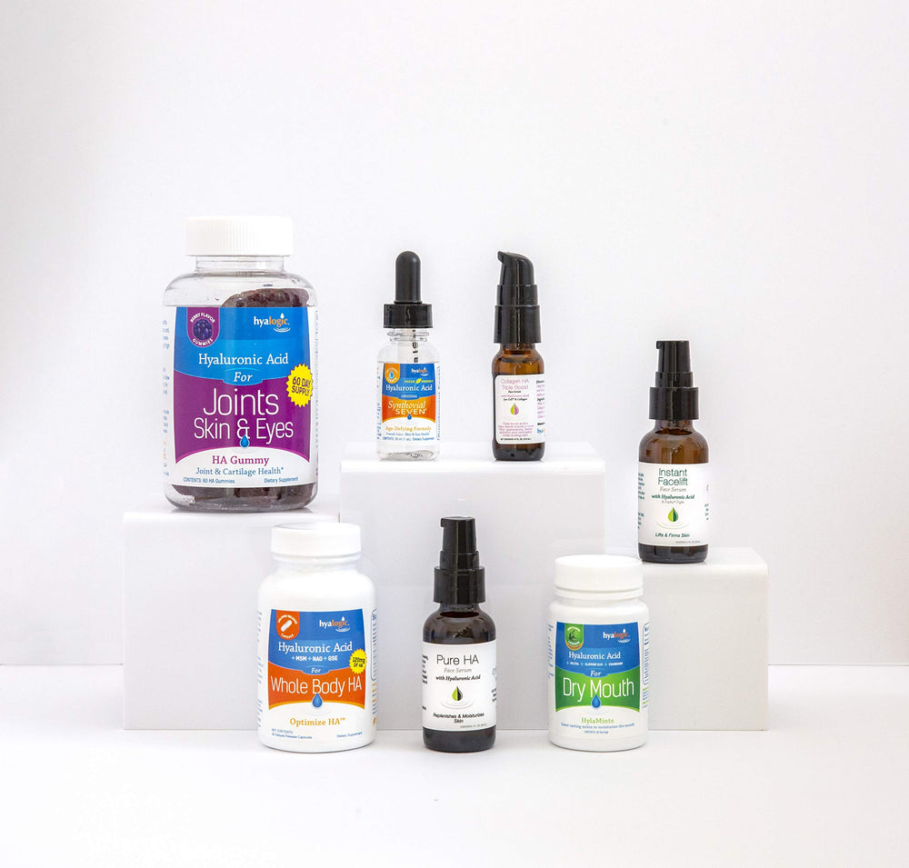 Gummies arranged on a white surface