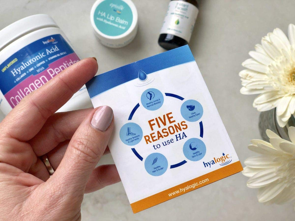 Berry-flavored HA gummies for joints, skin, and eyes