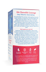 Label close-up for Hyaluronic Acid Chewables 60 Count