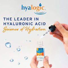 Illustration of hydration benefits from Hyaluronic Acid