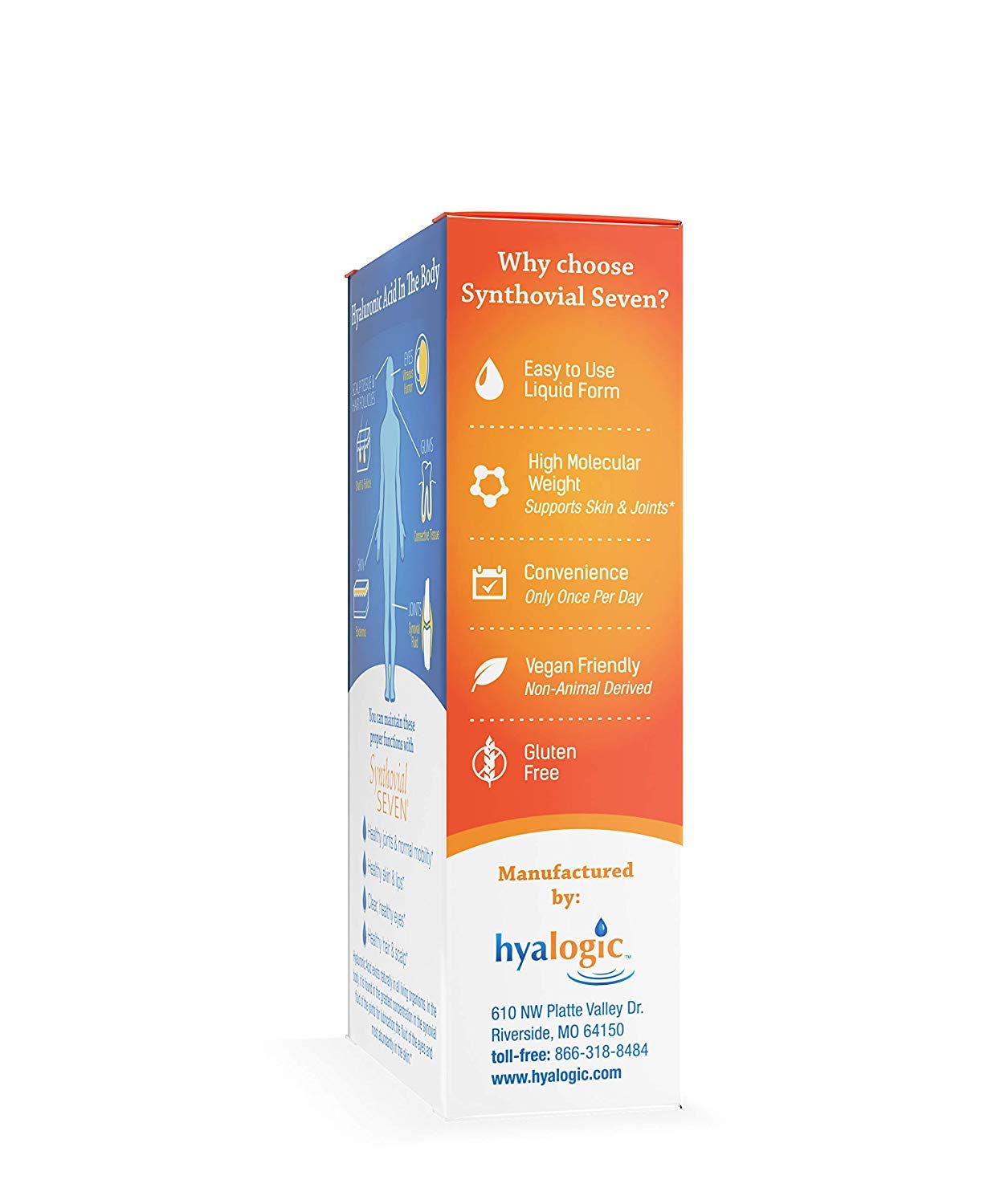 Two-pack Hyalogic Synthovial Seven packaging