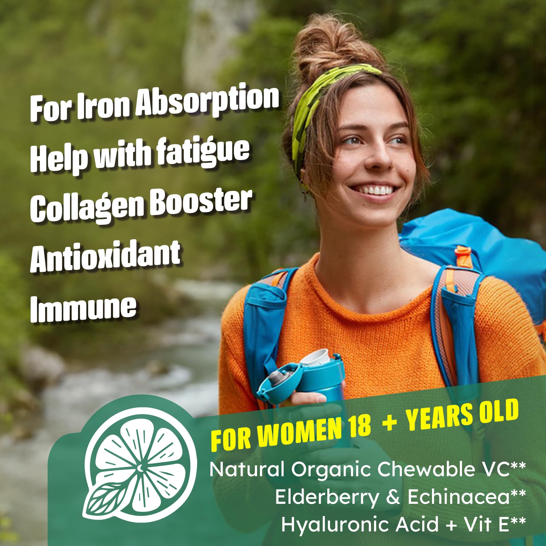 Hyaluronic acid and beauty-energy gummies