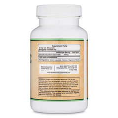 Label showing gluten-free and non-GMO claims