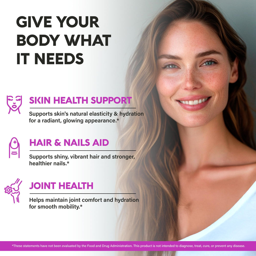 Hyaluronic acid with vitamins C and E illustration