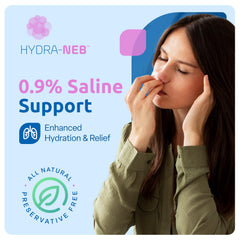 Hydra-Neb 2.5ml ampoules ready to use for hygienic rinses.