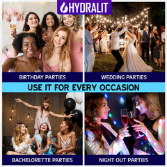 Hydralit patches tucked into a purse for discreet relief.