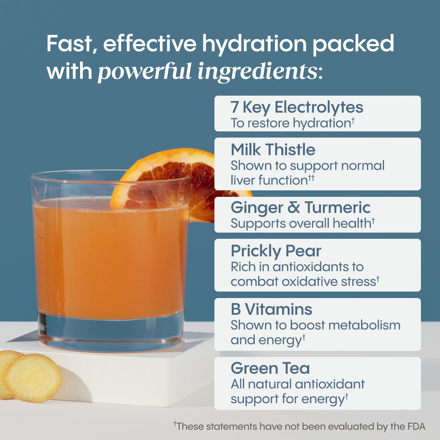 Prickly pear extract used in Hydralyte Liver Support formula