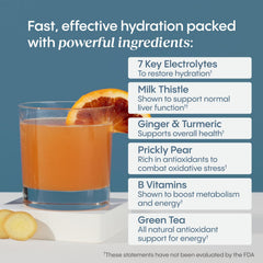 Prickly pear extract used in Hydralyte Liver Support formula