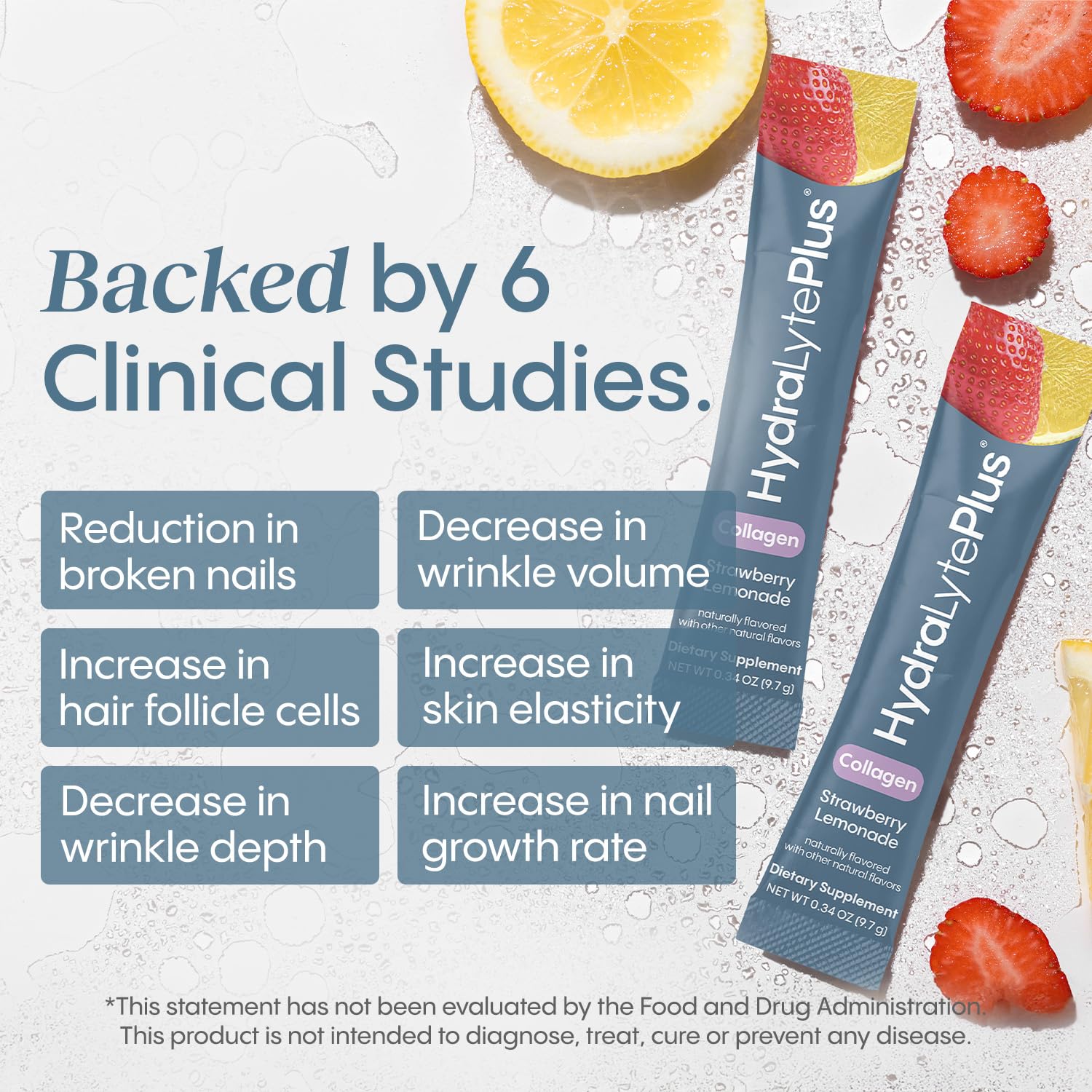 Box packaging of Hydralyte Verisol Collagen Packets with Electrolytes