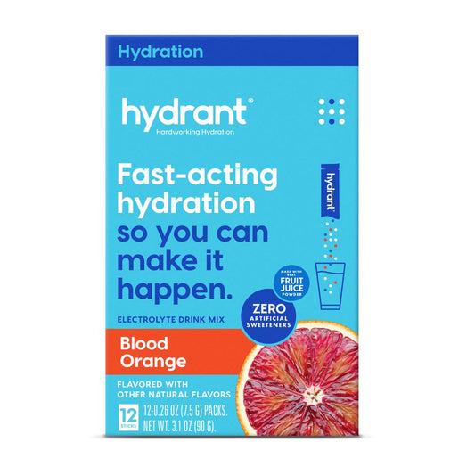Hydrant Blood Orange hydration powder hero shot