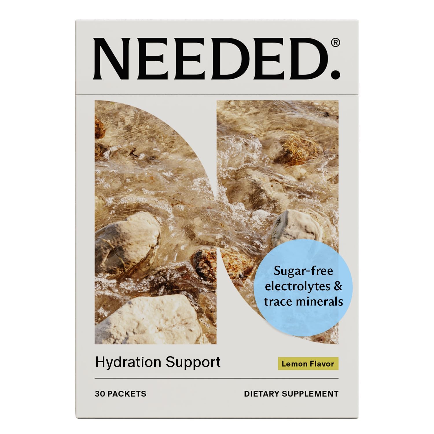 Hydration electrolytes for pregnancy and lactation – lemon flavor, 30-pack sticks