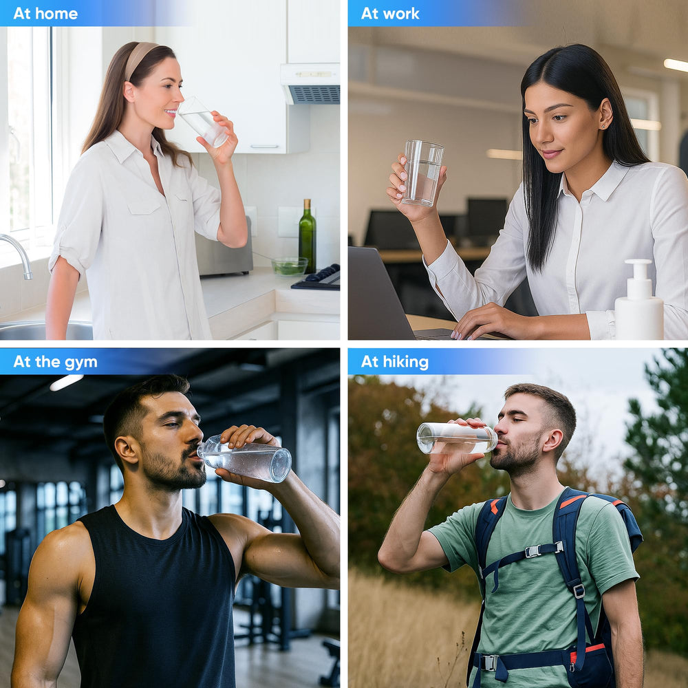 Hydrogen water tablets for enhanced hydration and energy