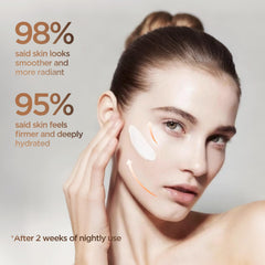 HYDRÈNE hyaluronic-acid moisture boost helps plump skin.