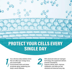 Hydrogen Water Tablets in a glass