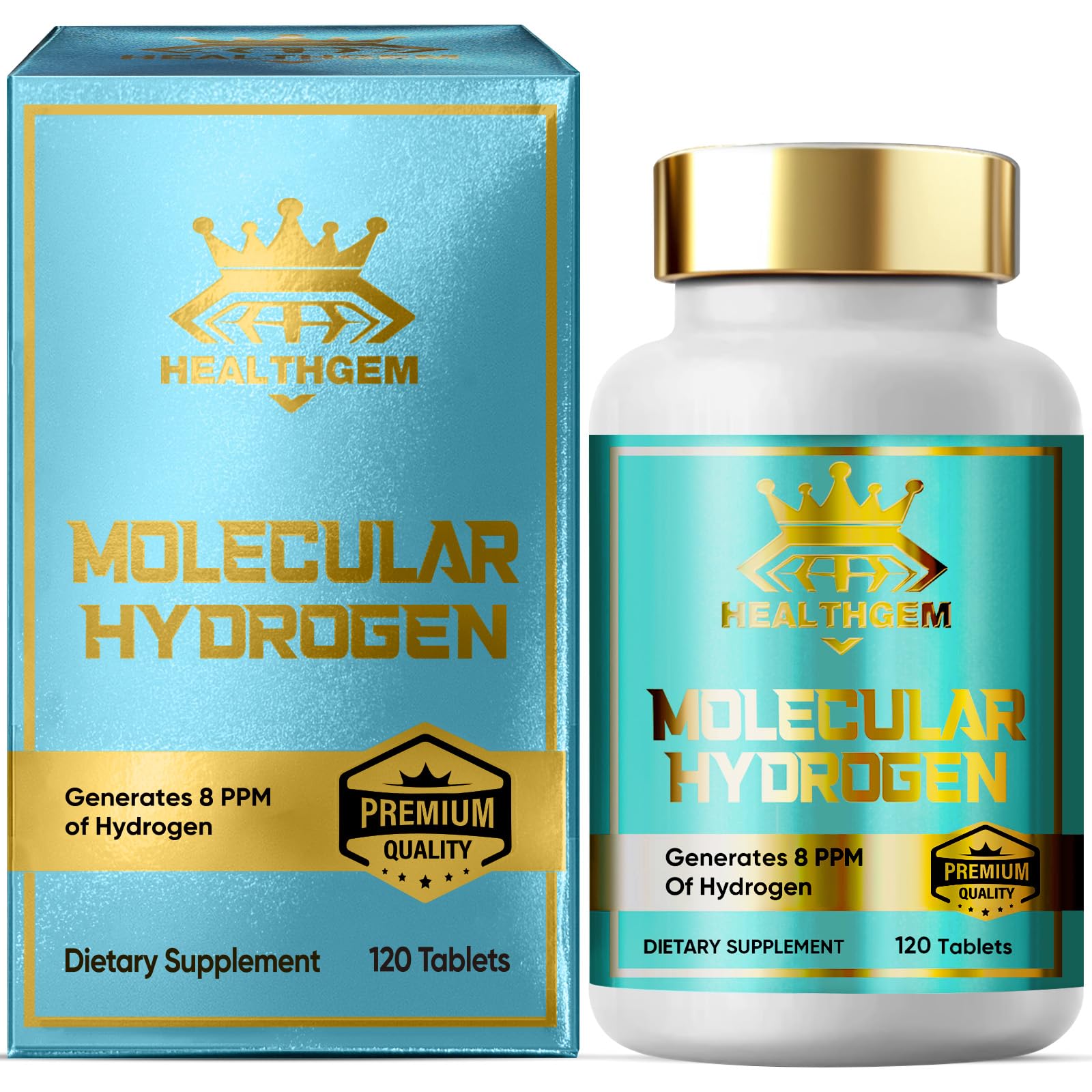 Hydrogen water tablets with magnesium – blister pack