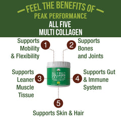 Hydrolyzed bovine collagen peptides
